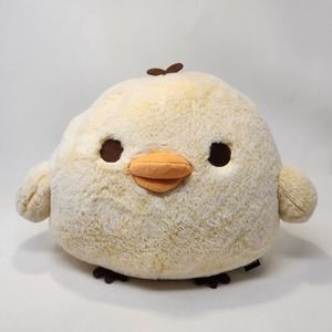 Sherbet Kiiroitori 11" Plush San X Originals Rilakkuma Fuzzy Chic Large Plushie